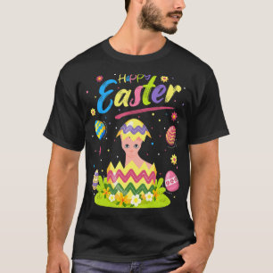 Camiseta Gato Sphynx Huevo de Pascua Gato Sphynx Feliz Pasc