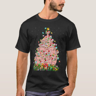 Camiseta Gato Sphynx Luces de Navidad Santa Gato Sphynx Nav