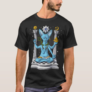 Camiseta Gato Sphynx Psicotrópico Shiva