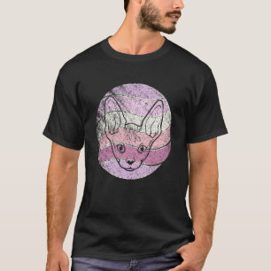 Camiseta Gato Sphynx Retro Sin Pelo - Gato Sphynx Antiguo 1
