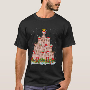 Camiseta Gato Sphynx Xmas enciende Navidades de gatos Santa