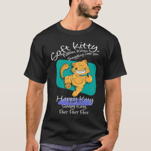 Camiseta Gato Suave Cálido Amantes Gatos Cita Divertida