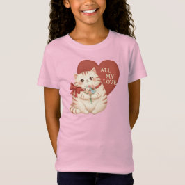 Camiseta Gato Tabby de Todo Mi Amor