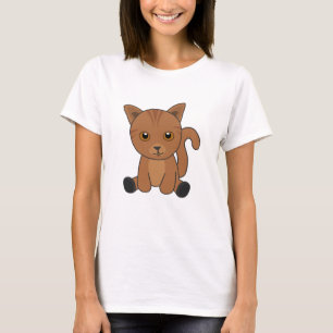 Camiseta Gato Tabby Gatos Cubiertos Fur Nose Kitts