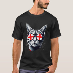 Camiseta Gato Tabby Patriótico de Georgia Bandera Georgiana