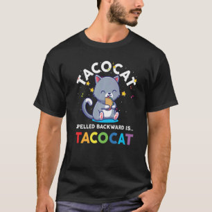 Camiseta Gato taco expulsado hacia atrás es Gir de Jóvenes 