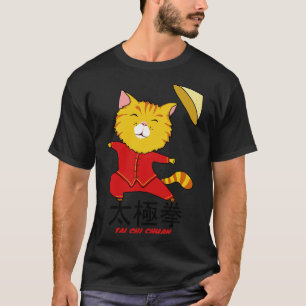 Camiseta Gato Tai Chi Chuan