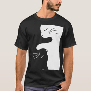 Camiseta Gato Tai Chi Maestro Zen Gatito Equilibrado