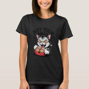 Camiseta Gato Takoyaki No Tus Bolas 1