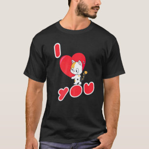 Camiseta Gato Te Amo Gatito