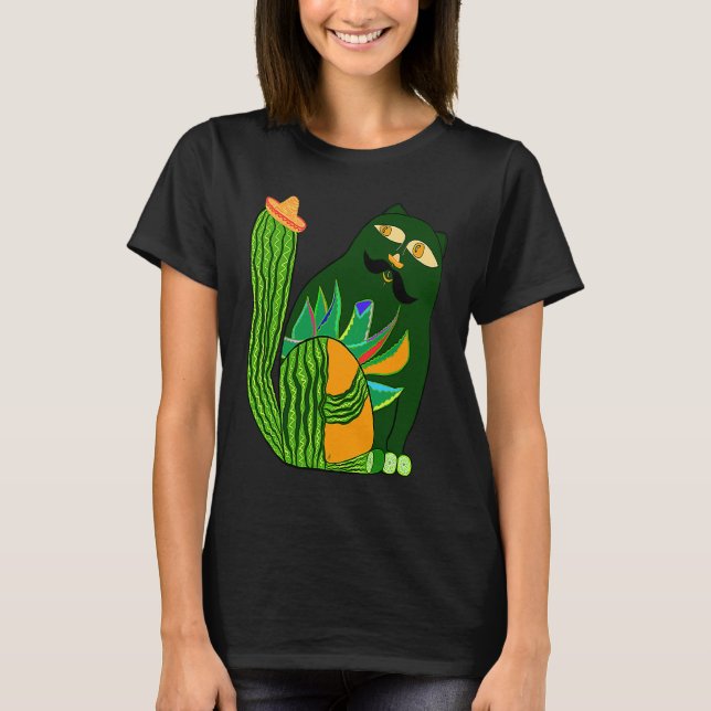 Camiseta Gato Tequila (Anverso)