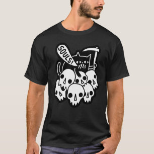 Camiseta Gato Tiene Tus Almas