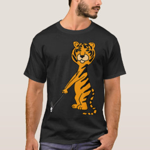 Camiseta Gato tigre de Guay sonriente jugando al golf