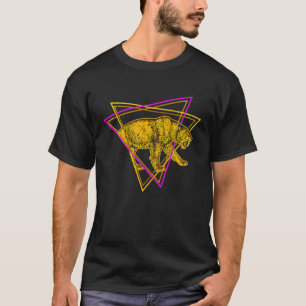 Camiseta Gato Tigre Dientes de Sable Animal Prehistórico Ex