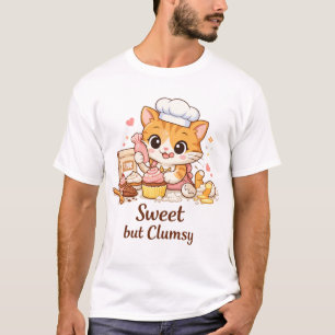 Camiseta Gato Torpe Dulce Horneando Magdalenas