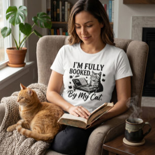 Camiseta Gato Totalmente Ocupado