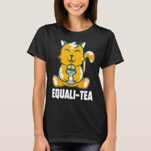 Camiseta Gato transgénero Equali Tea Transgender Cat Equali