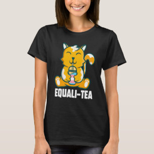 Camiseta Gato transgénero Equali Tea Transgender Cat Equali