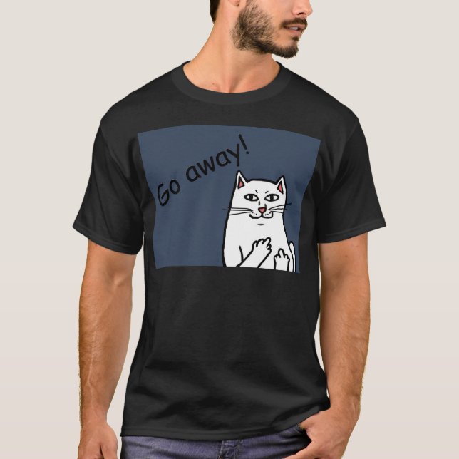Camiseta Gato travieso (Anverso)