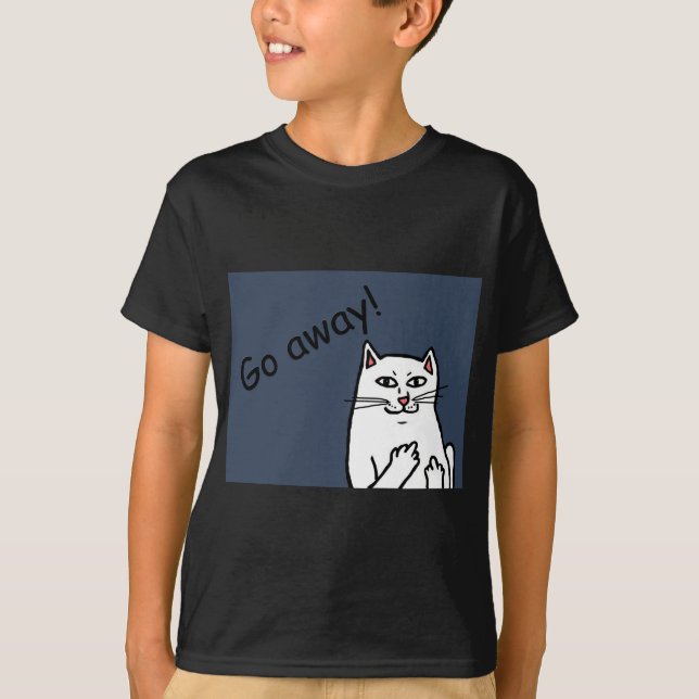Camiseta Gato travieso (Anverso)