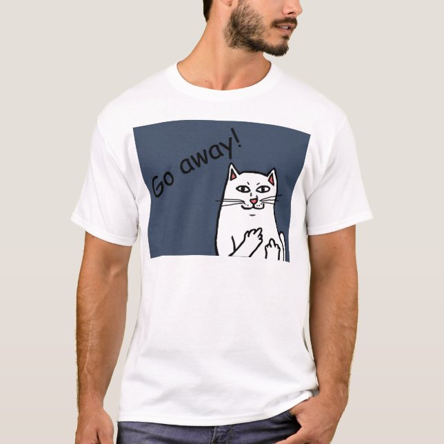 Camiseta Gato travieso (Anverso)