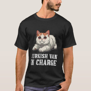 Camiseta GATO TURCO DE VAN AL MANDO Dueño de gato turco de