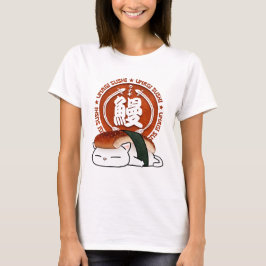 Camiseta Gato Unagi Eel Sushi