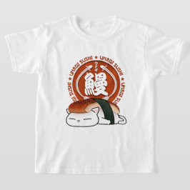 Camiseta Gato Unagi Eel Sushi
