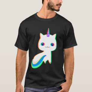 Camiseta Gato Unicat Meowgical Unicornio Hombres Mujeres Bo