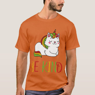 Camiseta gato unicorn caticorn día de unidad divertido