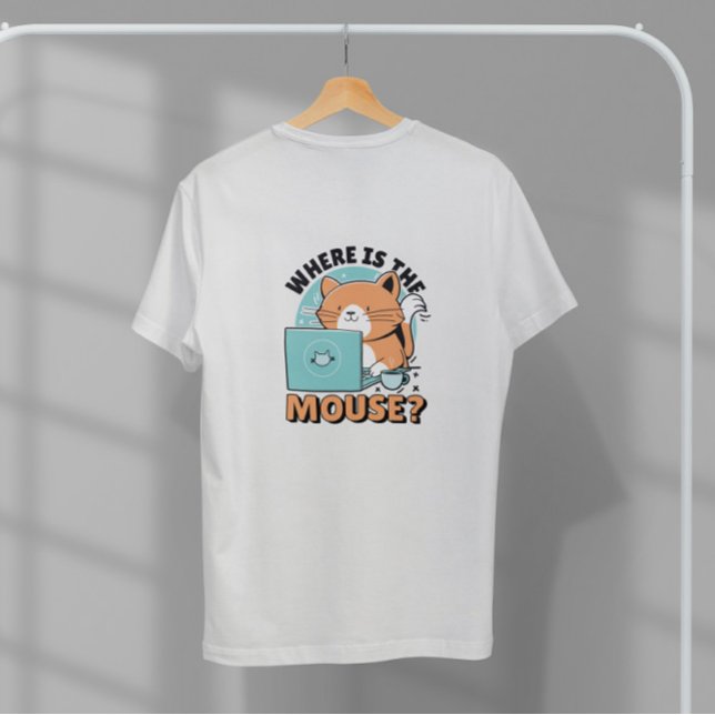 Camiseta Gato usando equipo (Subido por el creador)