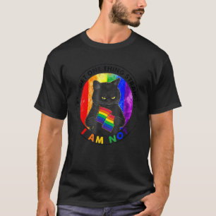Camiseta Gato vamos a conseguir una cosa directa que no soy