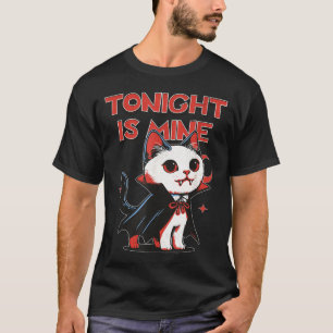 Camiseta Gato Vampiro Vampurr Disfraz Divertido de Hallowee
