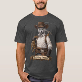 Camiseta Gato Vaquero Azul Ruso – Construyendo Libertad