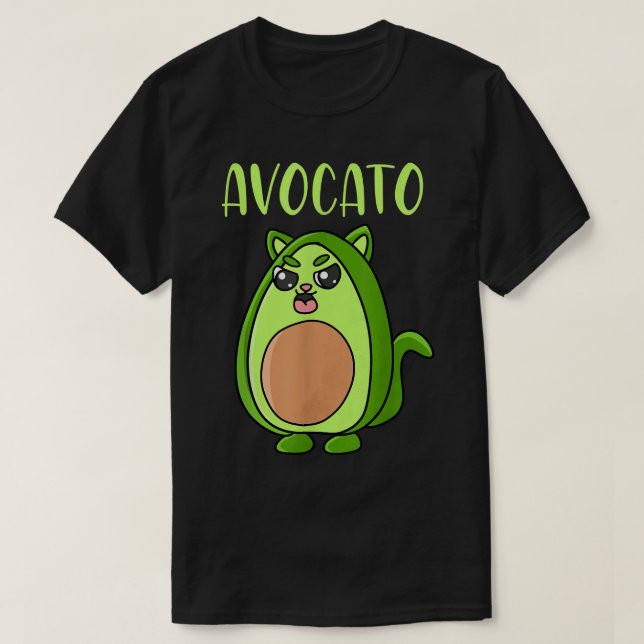 Camiseta Gato vegetariano gato macho dueño del gato Gato Ve (Diseño del anverso)
