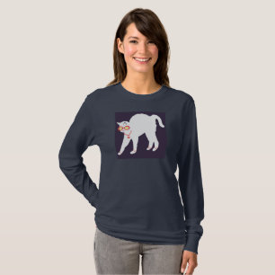 Camiseta ¡GATO VESTIDO! Women Long Sleeve