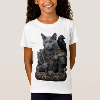 Camiseta Gato veterano ruso azul Odin