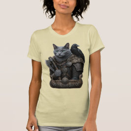 Camiseta Gato veterano Russian Blue Odin
