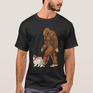 Camiseta Gato Vintage Big Foot Ragdoll Caminando Por Gato