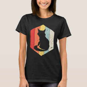 Camiseta Gato Vintage Cool Gato Adorable Gatito Animal 80s