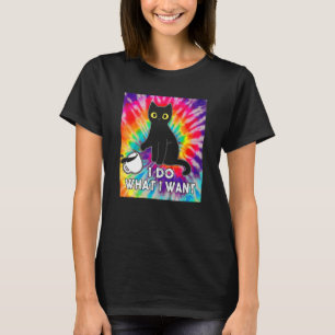 Camiseta Gato vintage hago lo que quiero amor papá mamá chi