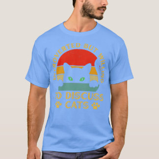 Camiseta Gato Vintage Meow Introvertido Pero Dispuesto A Di