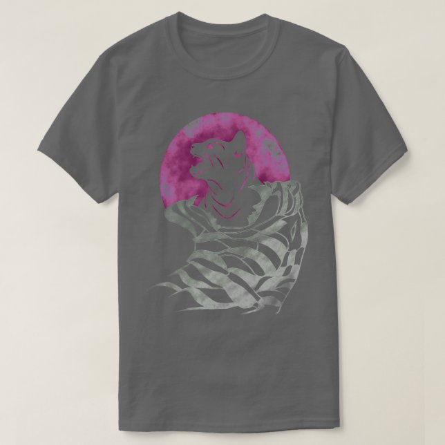 Camiseta Gato vs tigre (Diseño del anverso)
