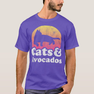 Camiseta Gato y aguacate masculino o femenino