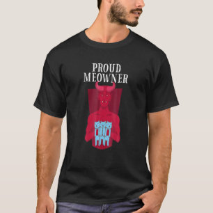 Camiseta Gato Y Diablo Mascota Orgulloso Dueño Gatito Maull