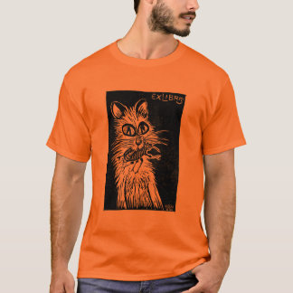 Camiseta Gato y escarabajo