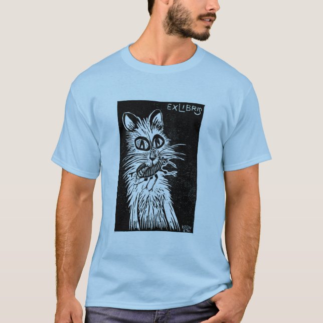 Camiseta Gato y escarabajo (Anverso)