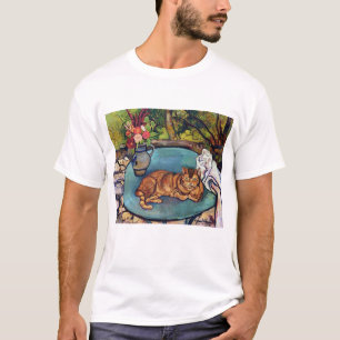 Camiseta Gato y florero, Suzanne Valadon