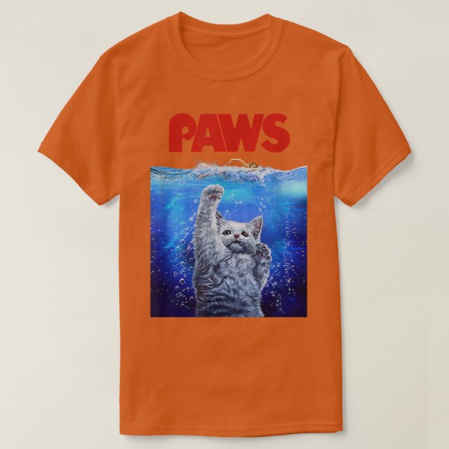 Camiseta Gato y gente kitanos arriba, gato gracioso y suave (Diseño del anverso)
