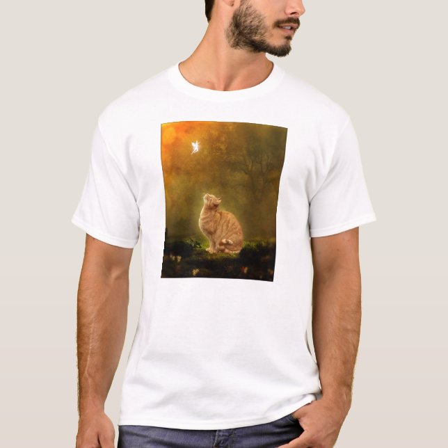 Camiseta Gato y hada (Anverso)